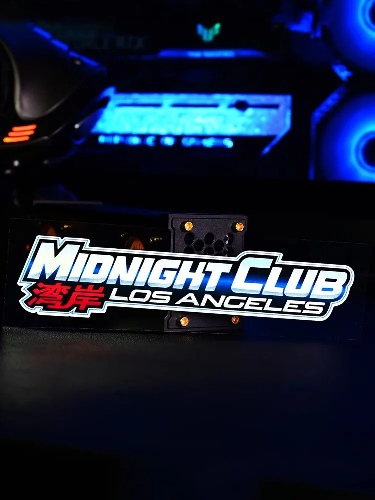 Nastro Adesivo Per Auto Per Decalcomanie Per Finestre Triangolari Elettriche Auto Midnight Club Losangeles Applique