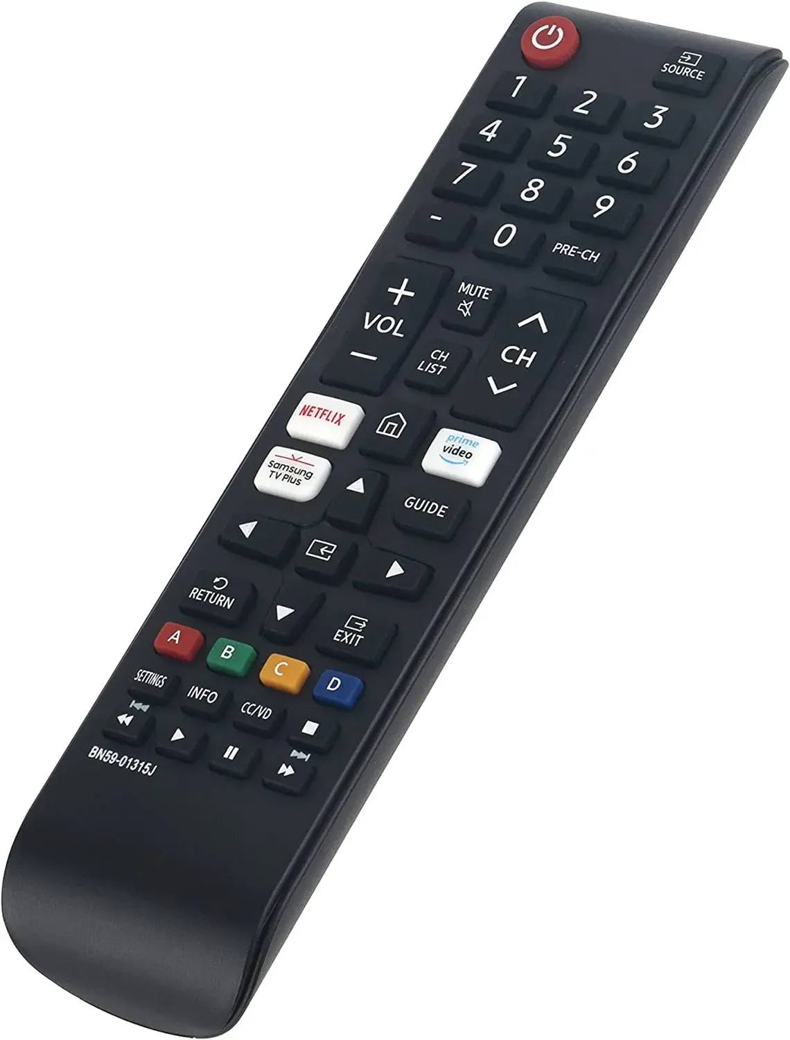 Telecomando Universale Samsung Smart Tv Per Samsung Bn59-01315D Bn59-01315J Bn59-01315A Ru7100 4K Uhd Tv Ua43Ru7100 Ua49Ru7100