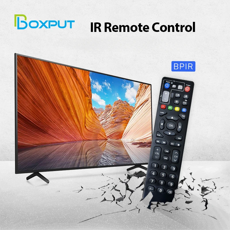 Telecomando Universale Controllo Wireless Bpir Smart Tv Funzione Di Apprendimento Ir Copia Per Samsung Smart Dvd Tvbox Set Top Box