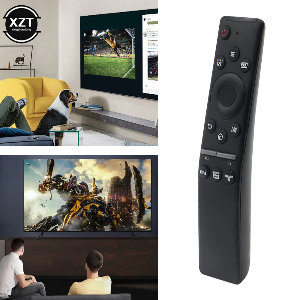 Telecomando Universale Ir-1316 Per Samsung Smart Tv Tu7100 Ru7100 Con Netflix Video Primo Pulsante Rakuten Bn59-01312B/01312F