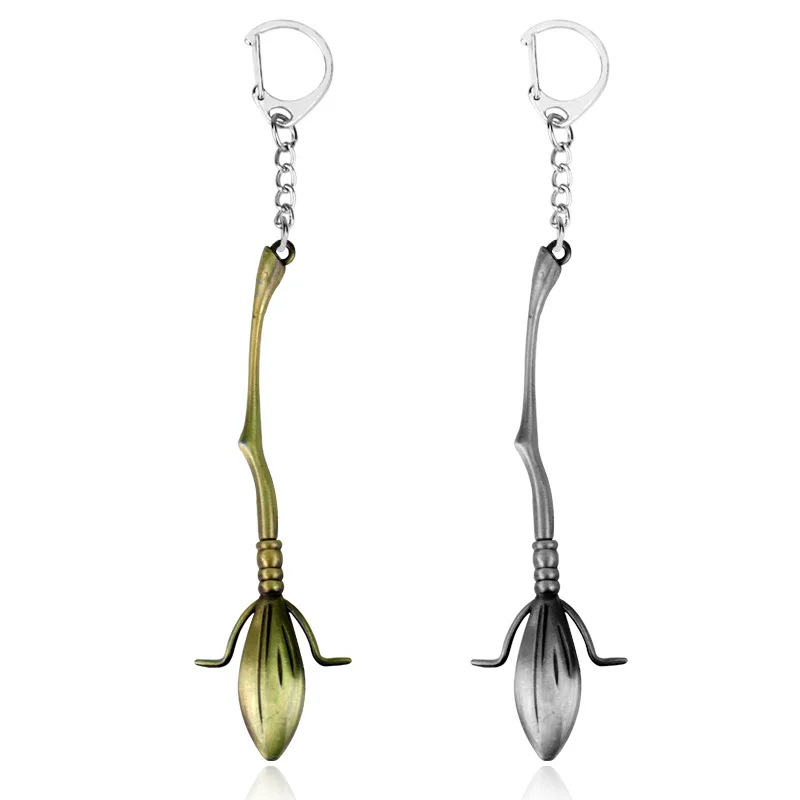 Harwel Hogworm Vintage Broomstick Scopa Portachiavi In Metallo Giocattolo Potters Portachiavi Accessori Moda Gioielli Per Donna Uomo Regalo