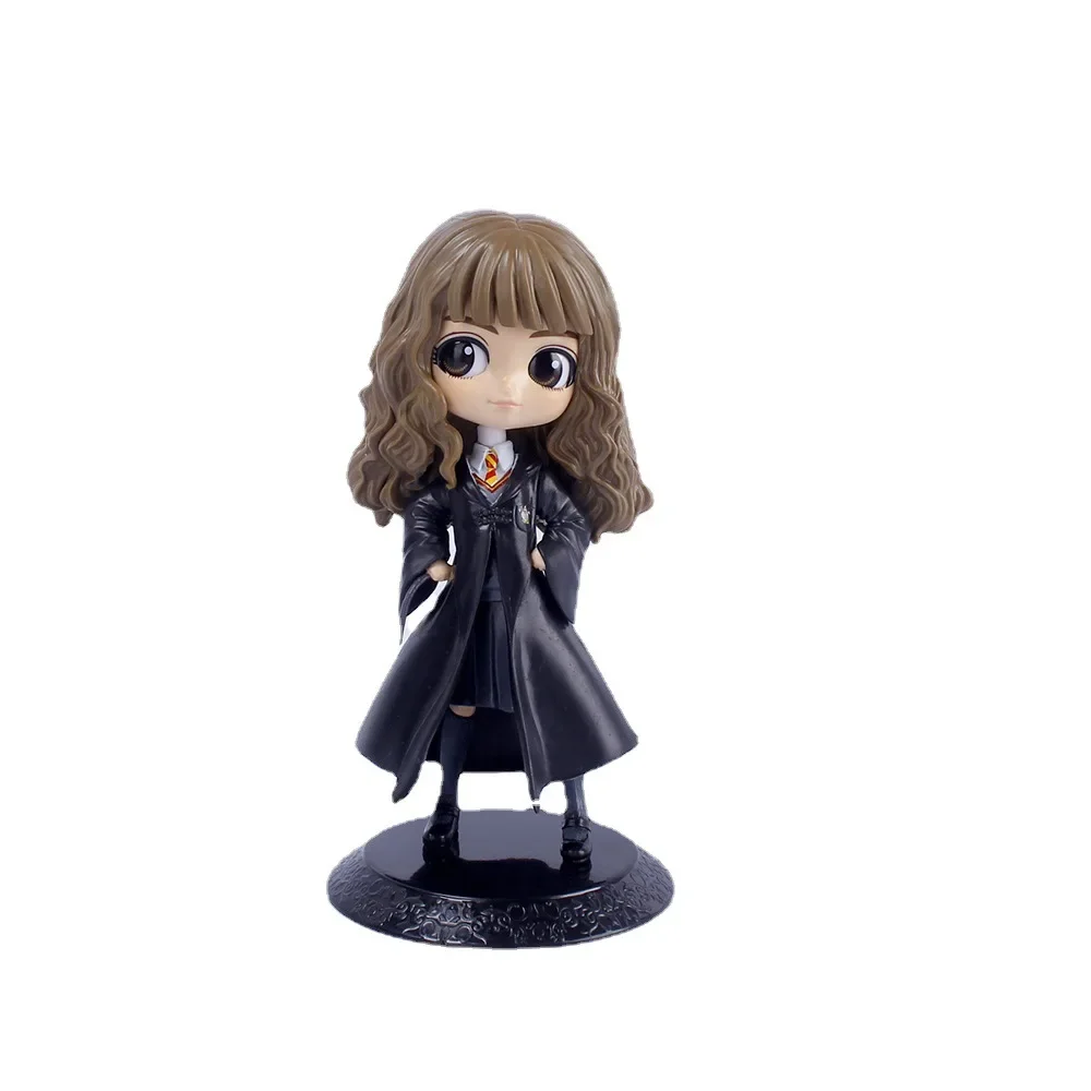 Magic Student Figure Model Toy Set Hermione Ron Malfoy Anime Figures Toy Hogwarts Student Doll Ornaments Regalo Di Natale Di Compleanno
