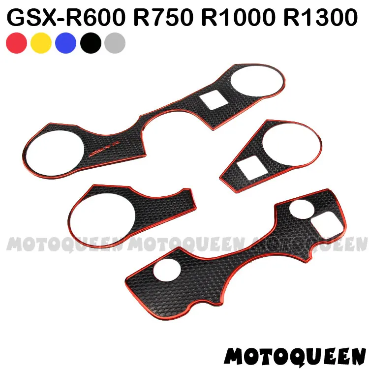 3D Moto Decal Sticker Pad Triple Tree Top Morsetto Superiore Front-End Per Suzuki Gsxr 600 750 K6 K7 1000 L3 1300 K8 K9 K10 L1 L2