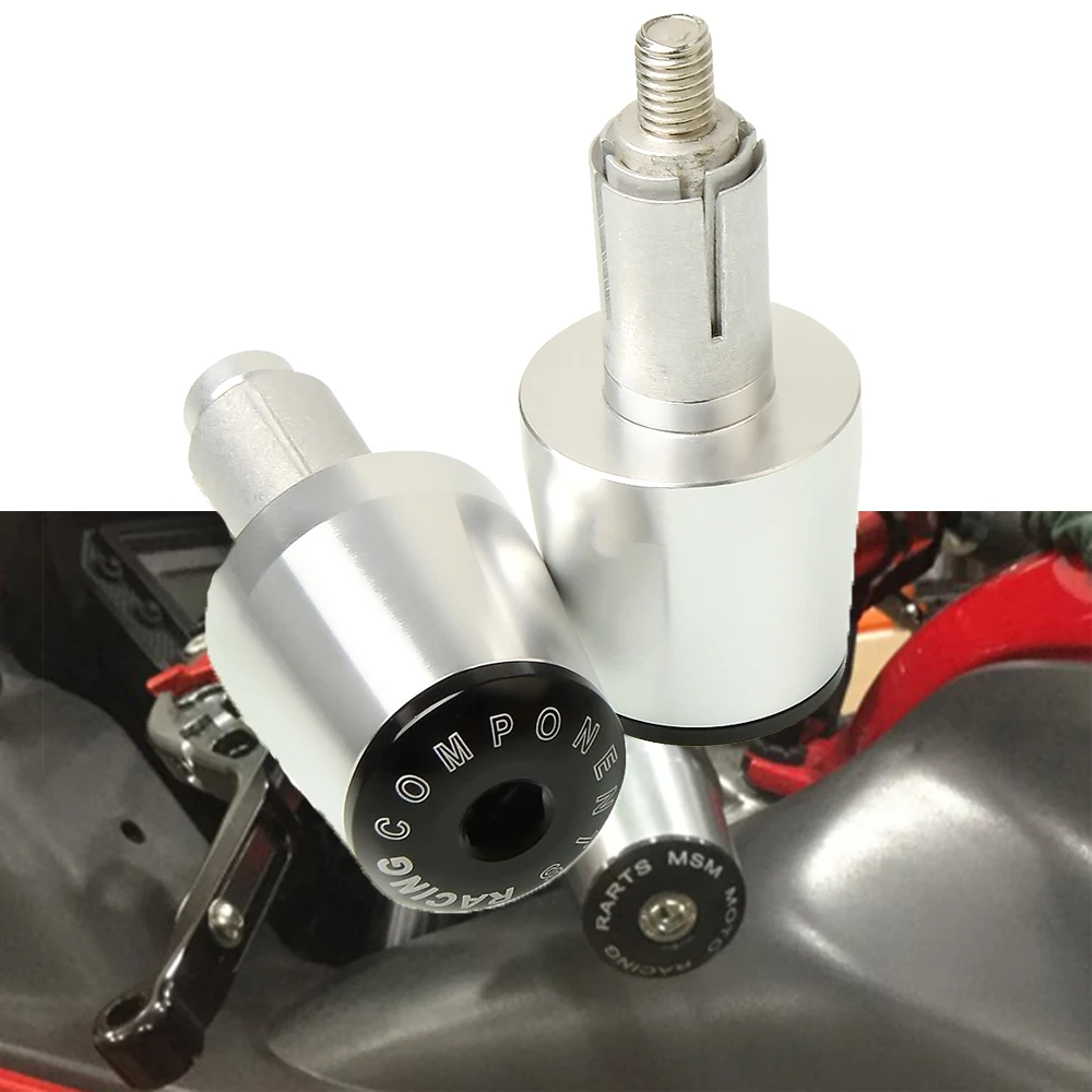 7/8 "22Mm Manubrio Gear Balanced Plug Slider Handle Bar End Weights Grips Cap Per Suzuki Gsxr Gsx-R 600 750 1000 1300 K1 K2 K3