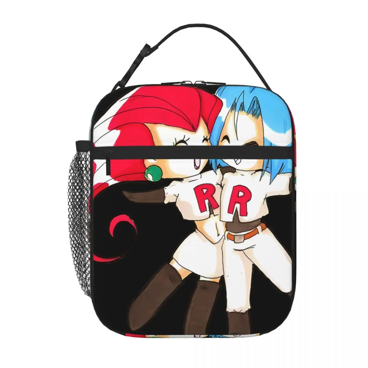 Cute Team Rocket Sticker Lunch Tote Thermo Bag Lunch Box Bag Lunch Box Per Bambini