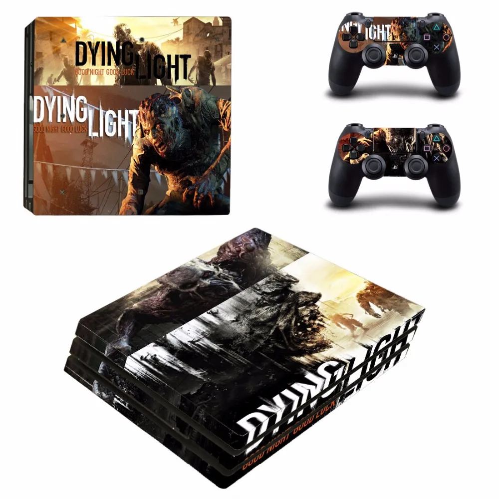 Gioco Dying Light Ps4 Pro Skin Sticker Per Ps4 Playstation Console E Controller Ps4 Pro Skin Stickers Decalcomania Vinile