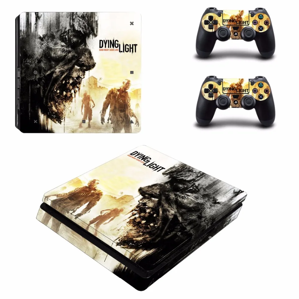Gioco Dying Light Ps4 Slim Skin Sticker Per Sony Playstation 4 Console E 2 Controller Ps4 Slim Skin Stickers Decalcomania Vinile