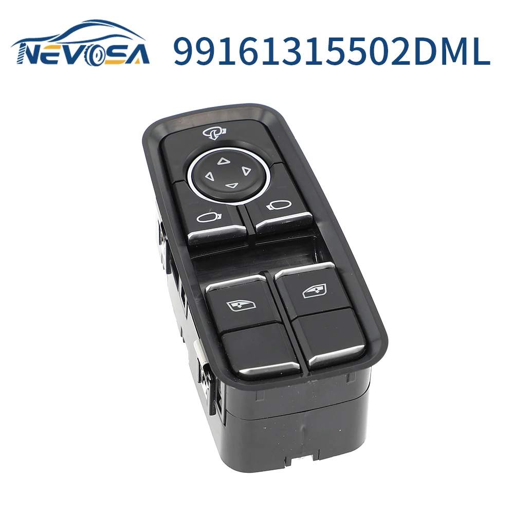 Nevosa Muslimfor Porsche 911 718 991 Boxster Cayman Carrera Auto Control Master Window Switch Button Ricambi Auto 16Pin