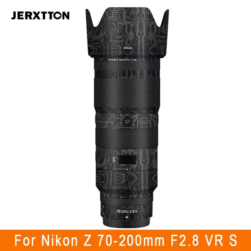 Nikkor 70 200 F2.8 S Decalcomania Della Fotocamera Adesivi Per Lenti Della Pelle Protezione Antigraffio Copertura 3M Pellicola Vinilica Per Nikon Z 70