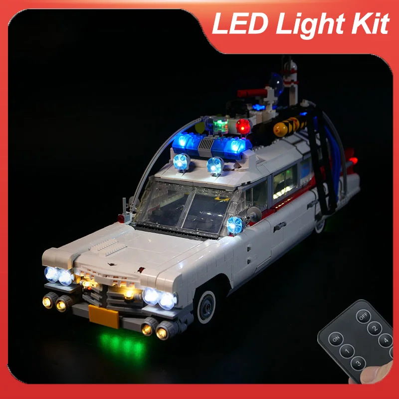 Kit Luce Led Per Auto 10274 Ghostbusters Ecto-1 Building Blocks (Solo Led Inlcuded)