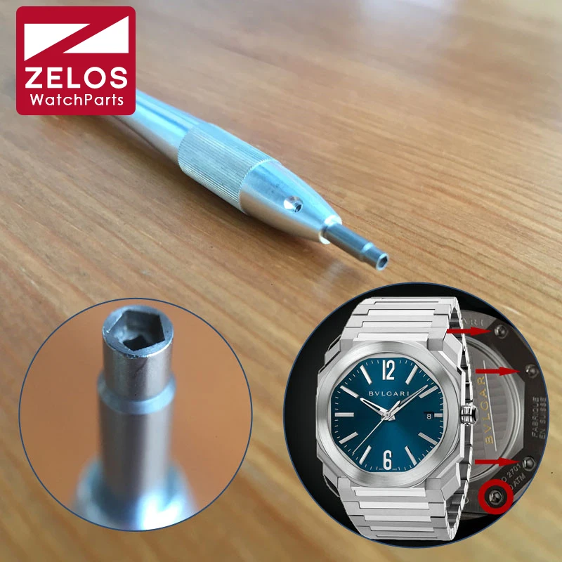 Manicotto Cacciavite Pentagono Interno Per Bvl Ga Ri Octo 38Mm Cassa Dell'Orologio Vite Posteriore Strumento Aperto