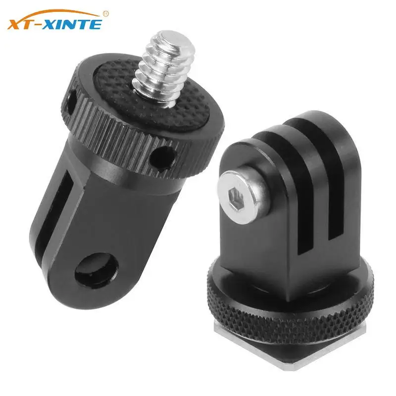 Lega Di Alluminio 1/4 Vite Mini Treppiede Adattatore Supporto Per Gopro 11 Per Insta360 Per Eken Akaso Ek7000 4K Per Dji Osmo Action Camera