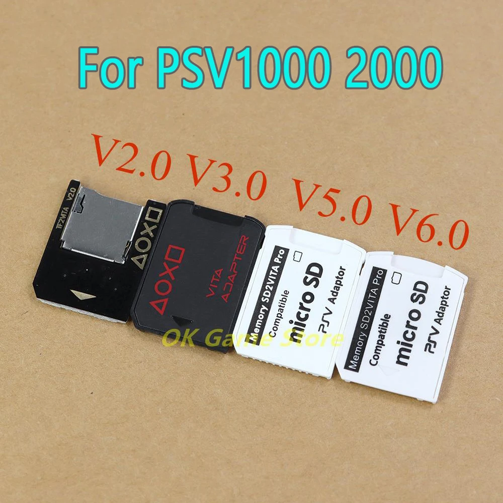 10Pcs Slot Per Scheda Di Memoria Micro Sd Per Adattatore Sd2Vita Pro V2 V3 V5 V6 Convertitore Lettore Per Ps Vita Psv 1000 2000 Per Psv1000 2000