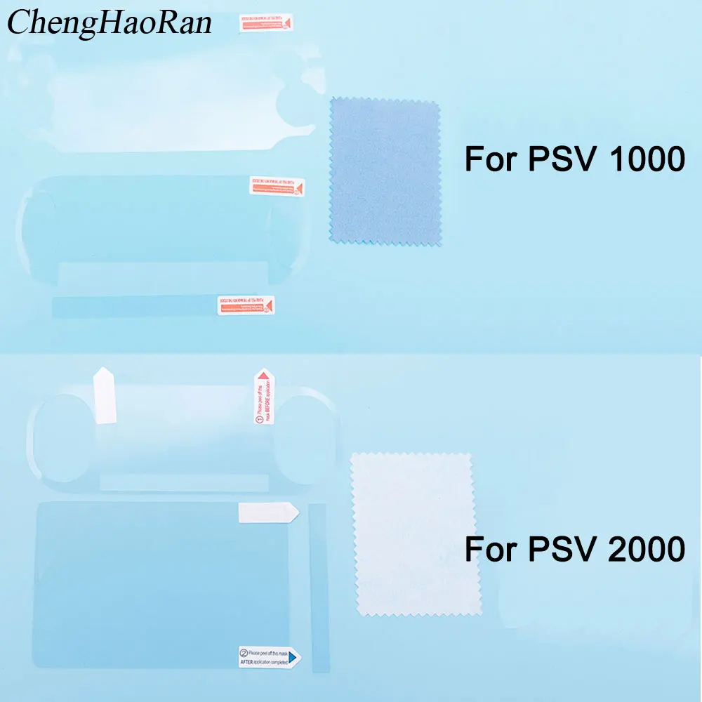 1 Pz Hd-Pellicola Protettiva Per Schermo Anteriore E Posteriore Trasparente Per Psv1000 2000 Pellicola Protettiva Per Schermo Full Hd Per Ps Vita 1000