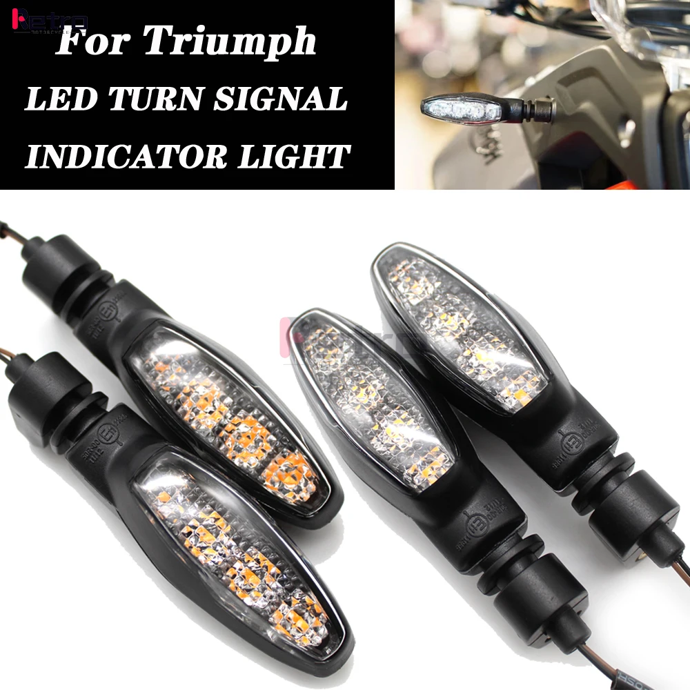 Per Triumph Trident 600 Street Triple 765 Speed Triple 1200Rs Roadsters Indicatore Di Direzione Luce Lampeggiante Moto