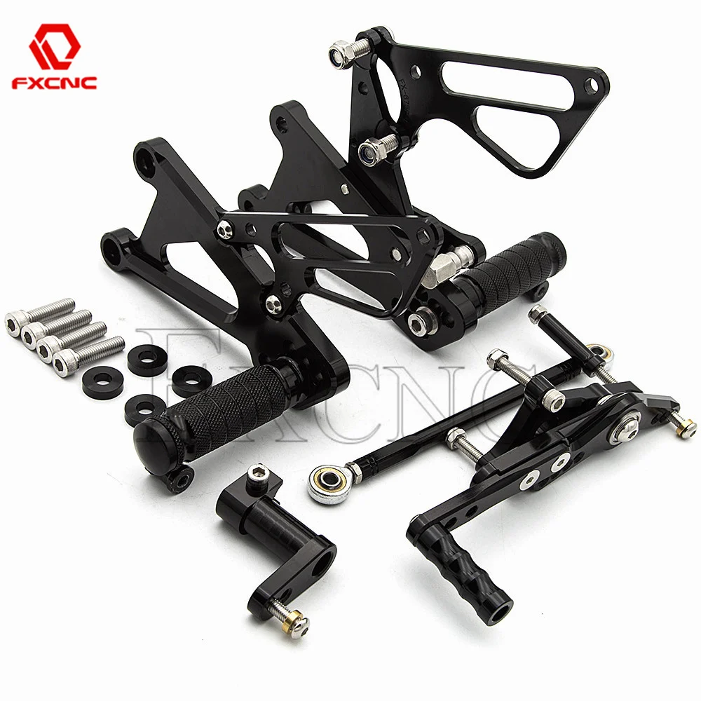 Per Triumph Street Triple 765 R/S/Rs 2017-2020 Cnc Moto Gp Set Posteriore Pedane Poggiapiedi Poggiapiedi Pedale Daymf 765 19-20