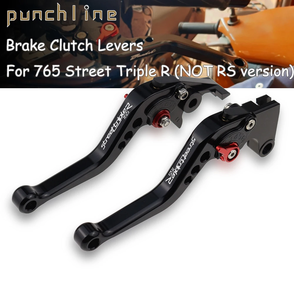 Fit 765 Street Triple R 2020-2021 Leve Frizione Per 765 Street Tripler Maniglie Freno Corte