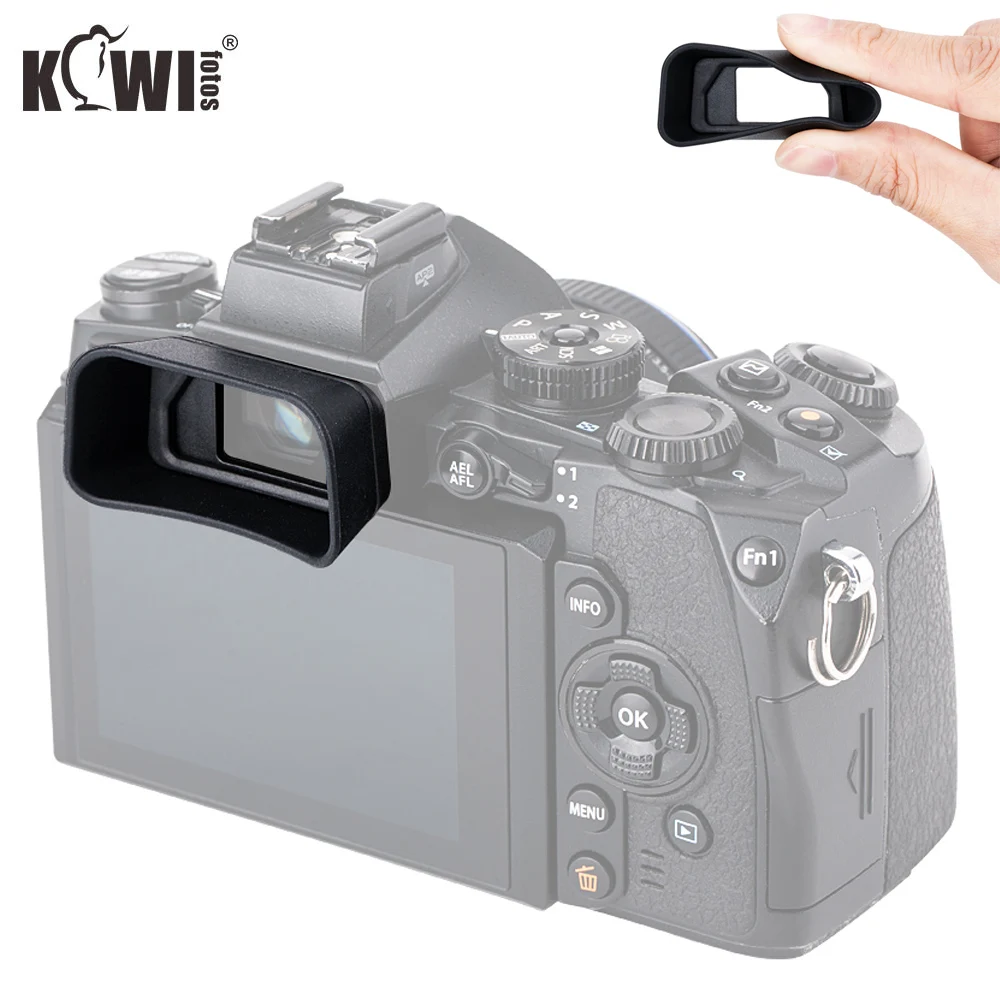 Fotocamera Eyecup Mirino Oculare Per Olympus Om-D E-M1 Mark Ii Omd E-M1 Iii Fotocamera Eye Cup Sostituire Olympus Ep-13 Ep-12 Eyeshade