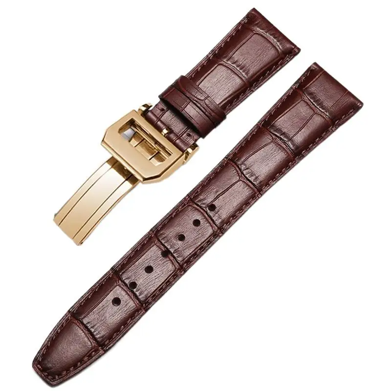 Pcavo Watch Bracciale Per Iwc Pilot Watches Portofino Portugieser Men Strap Watch Accessorie Cinturino Per Orologio In Vera Pelle