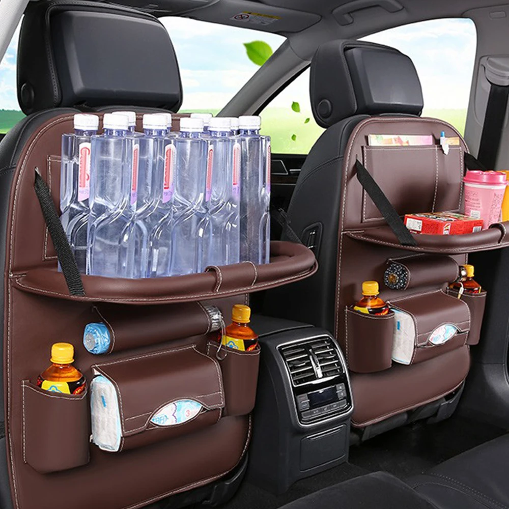 Sedile Anteriore Per Auto Posteriore Organizer Per Bambini Per Volkswagen Vw Touareg Van T4 T6 Volante Ex-E-Bora Touran Arteon Puntatore Mk1 Mk2