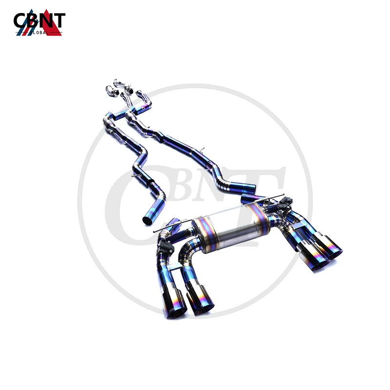 Cbnt Per Bmw S55 M2 Competition/M2 Cs F87 3.0L Tubo Di Scarico Downpipe E Silenziatore Valvetronic Catback Con Sistema Di Scarico Della Valvola