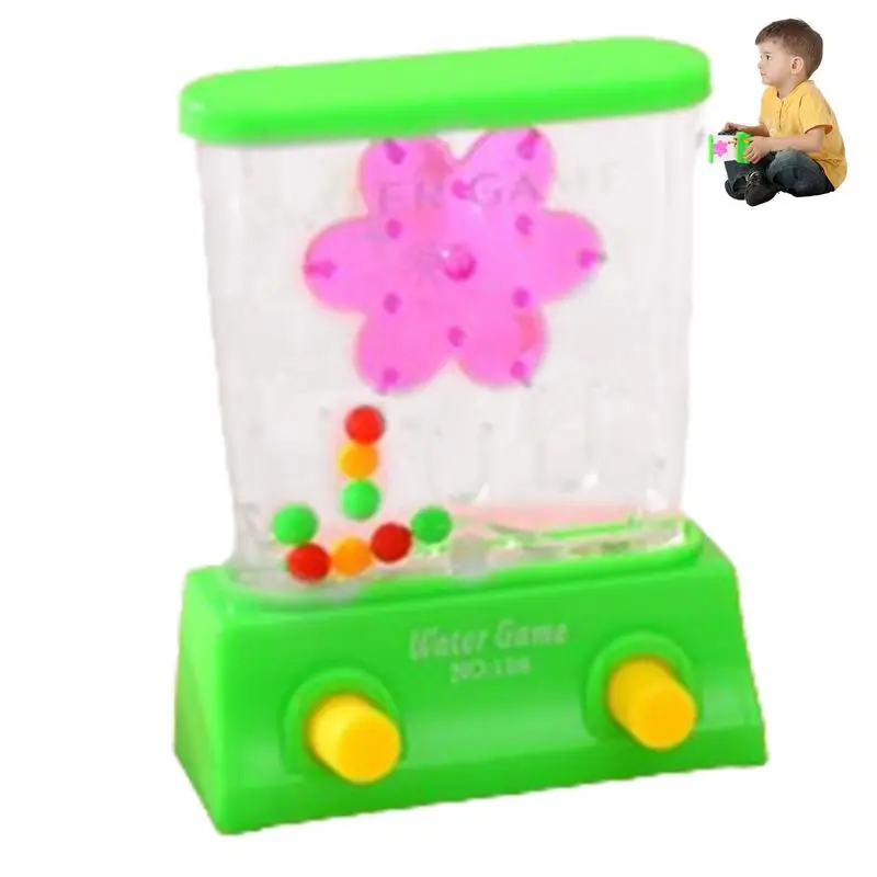 Gioco D'Acqua Portatile Set Arcade In Miniatura Piccoli Giochi Di Macchine Arcade Giocattoli A Motore Fini Giocattoli Educativi Giocattoli D'Acqua Per