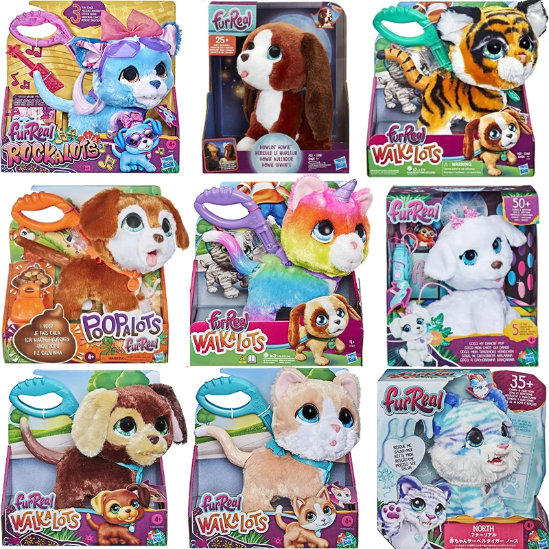 Furreal Friends E5307Eu5 Frr Walkalots Big Wags Unicorn Cat Rainbow Colors Giocattoli Per Bambini Aimatronics Pet Peluche Doll Kawaii