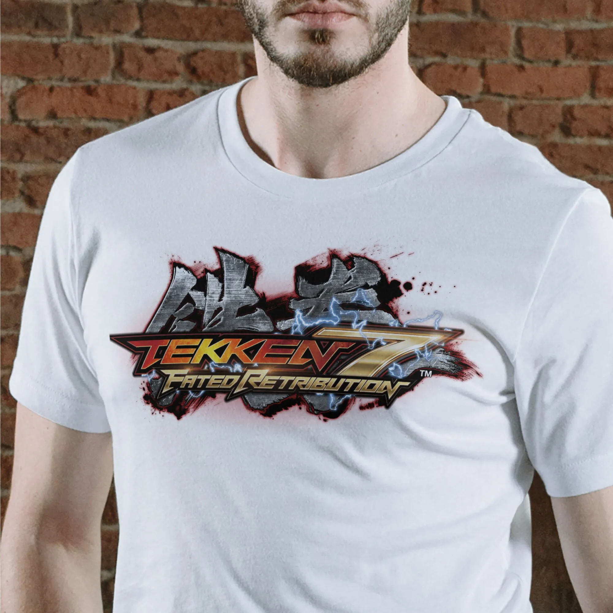 Tekken 7 Tshirt Gaming Tshirt File Digitale Png Di Alta Qualità Download Istantaneo Tekken Logo Tshirt