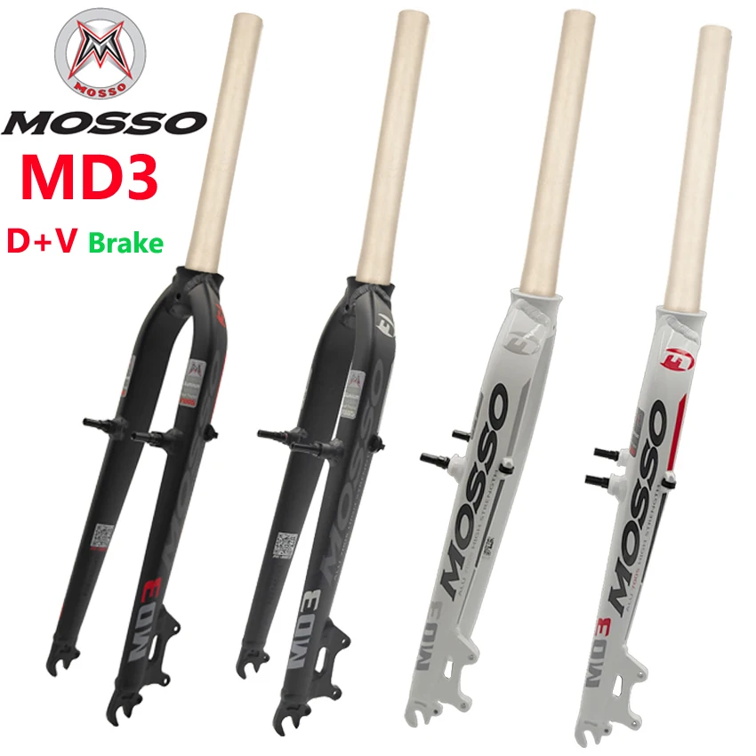 Moso Fork Md3 Road Mtb Fork D + V Brake 26 27.5 Forcella Per Bicicletta Forche Anteriori Diverse A M5Ev Md5 Sr Suntour 2023 Nuovo Modello
