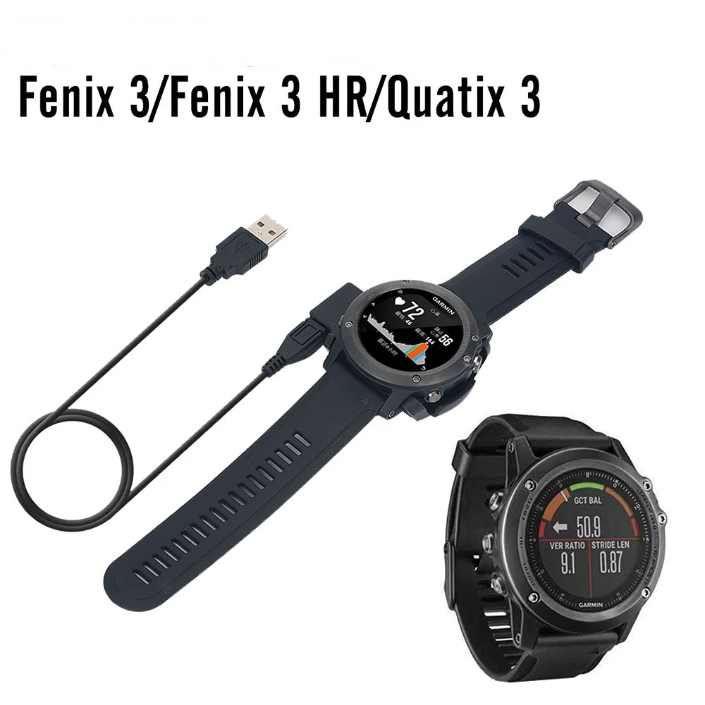 Ricarica Usb Per Garmin Fenix 3 Hr Culla Dock Cavo Dati Caricatore Clip Supporto Per Garmin Fenix 3 Quatix 3 Sapphire Tactix Bravo