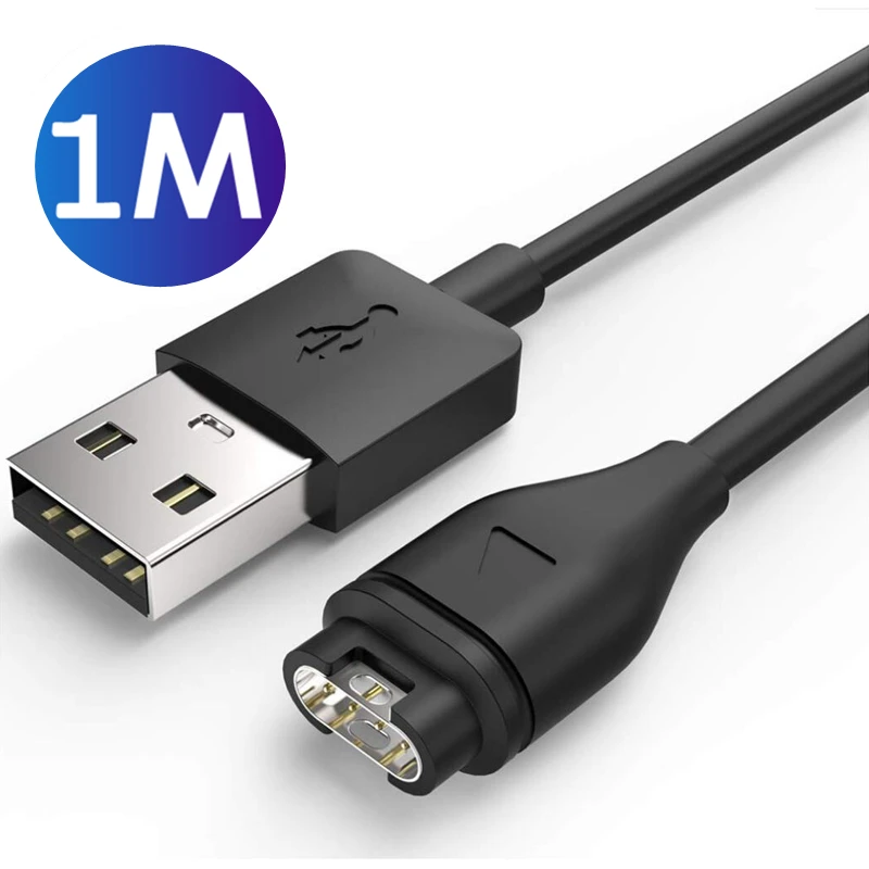 Usb Charging Cable Data Cord Charger For Garmin Fenix 5S Plus 5X 935 S600 D2 Charlie Quatix 5 Sapphire Vivoactive3 Vivosport X10