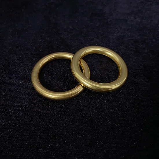 Ellis Ring Magic Tricks Ring Appare/Vanish Magie Ring & Chain Penetrazione Magia Close Up Street Illusions Gimmick Mentalism Prop