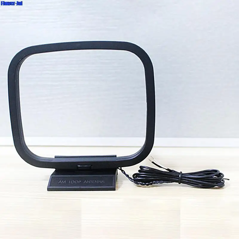 1X Mini Antenna Universale Fm/Am Loop Per Sony Sharp Chaine Stereo Ricevitore Av Ricevitore Connettore