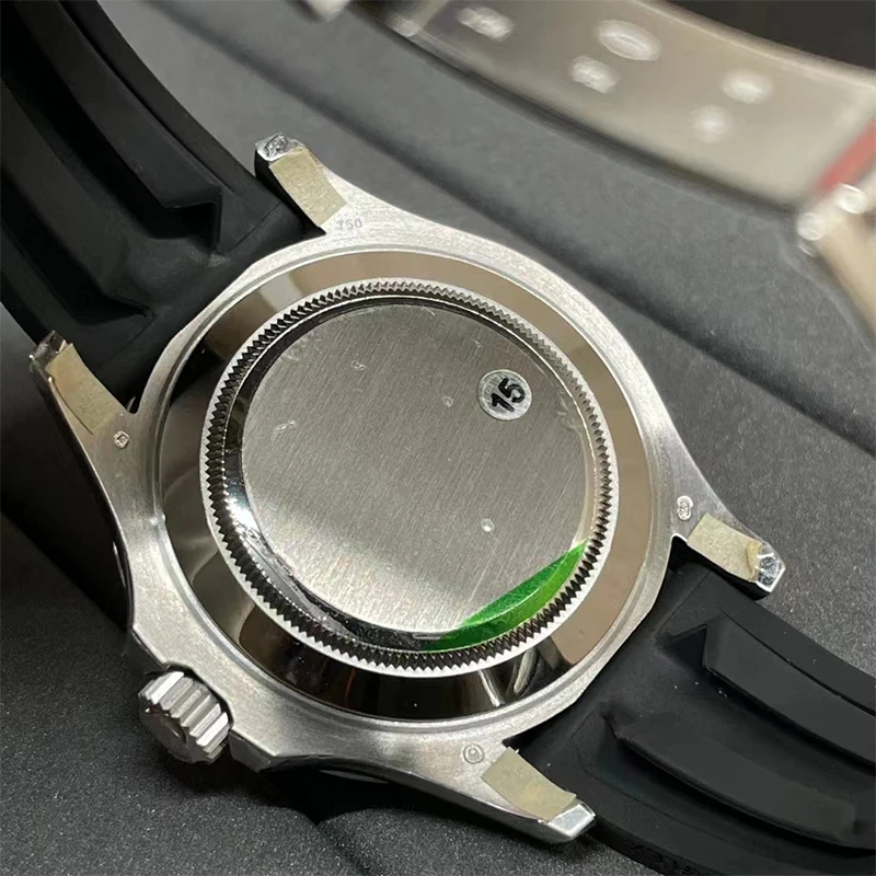 Cassa Dell'Orologio Vsf, Cinturino In Gomma, Set Di Lancette Con Quadrante Di Movimento 3235 Per Yachtmaster Da 42Mm