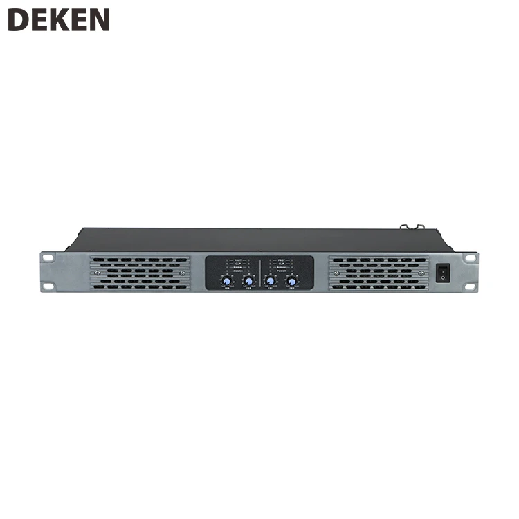 Deken Da-4800 Prezzo Di Fabbrica Sistema Audio Professionale Per Apparecchiature Audio Amplificatore Di Potenza Digitale Di Classe D Per Le Imprese De
