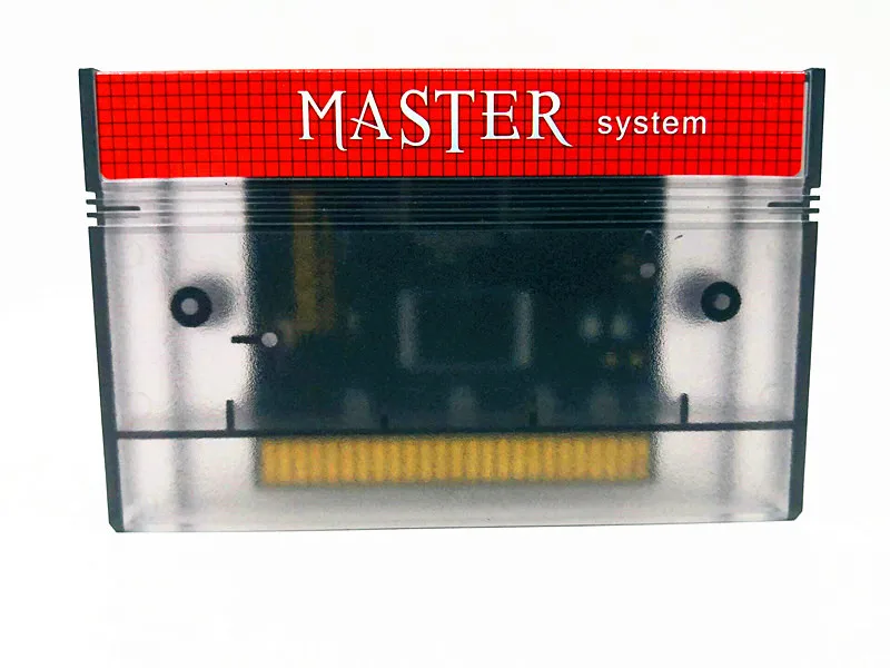 Cartuccia Di Gioco Master System 600 In 1 Grigio Trasparente Fai-Da-Te Per Usa Eur Sega Master System Console Di Gioco