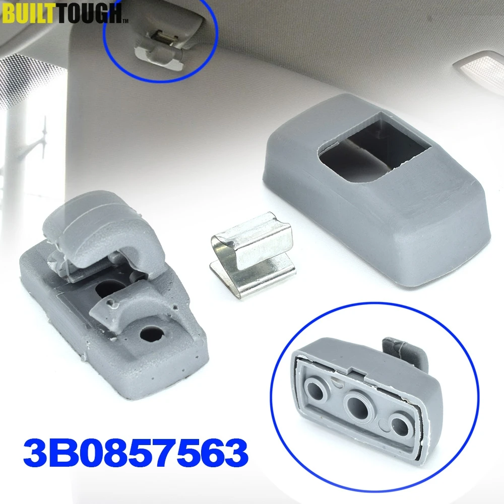 1 Pz Grigio Anteriore Visiera Parasole Gancio Clip Staffa Per Seat Altea Xl Arosa Ibiza 6L St Leon 1M 1P Toledo 5P Alhambra Cordoba Vario