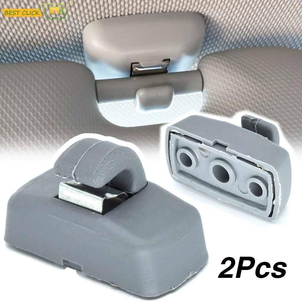 Visiera Parasole Anteriore Grigia Clip Per Gancio Parasole Staffa Per Seat Altea Xl Arosa Ibiza 6L St Leon 1M 1P Toledo 5P Alhambra Cordoba Vario