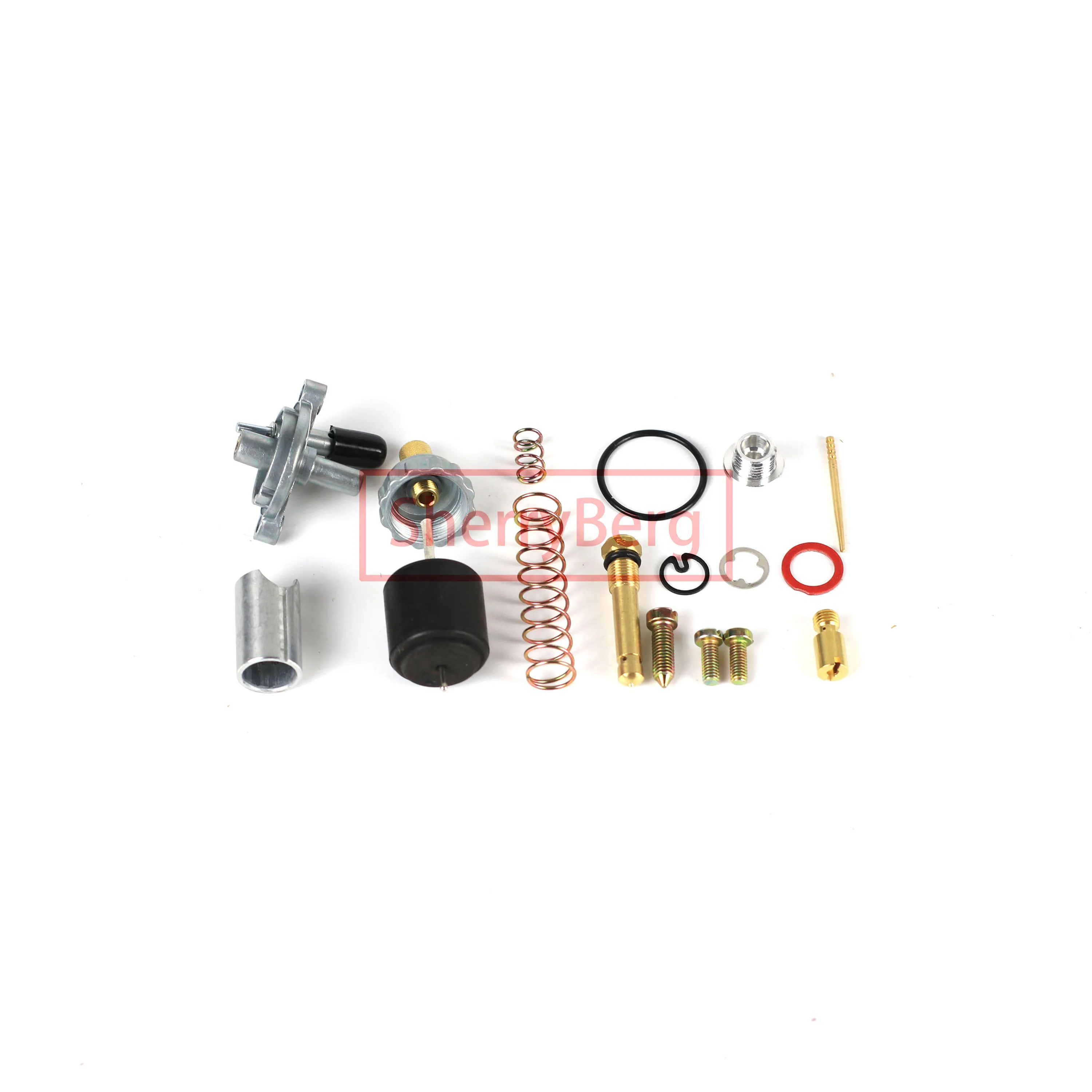 Sherryberg Carburatore Carburatore Carb Kit Di Riparazione Kit Tuned Ciclomotore Scooter Bike Fit For Puch 12Mm Carby Bing12 1/12/225 Vergaser
