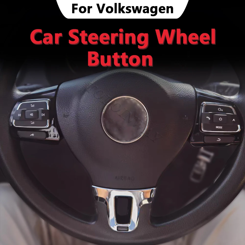 Volume Audio Switch Pulsante Volante Media Phone Cd Player Switch Per Vw Passat Magotan Tiguan Touran Sharan Caravelle