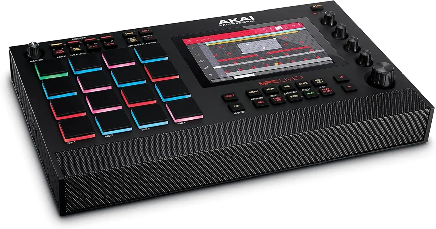 Sconto Estivo Del 50% Akai Professional Mpc Live Ii-Batteria Professionale A Batteria