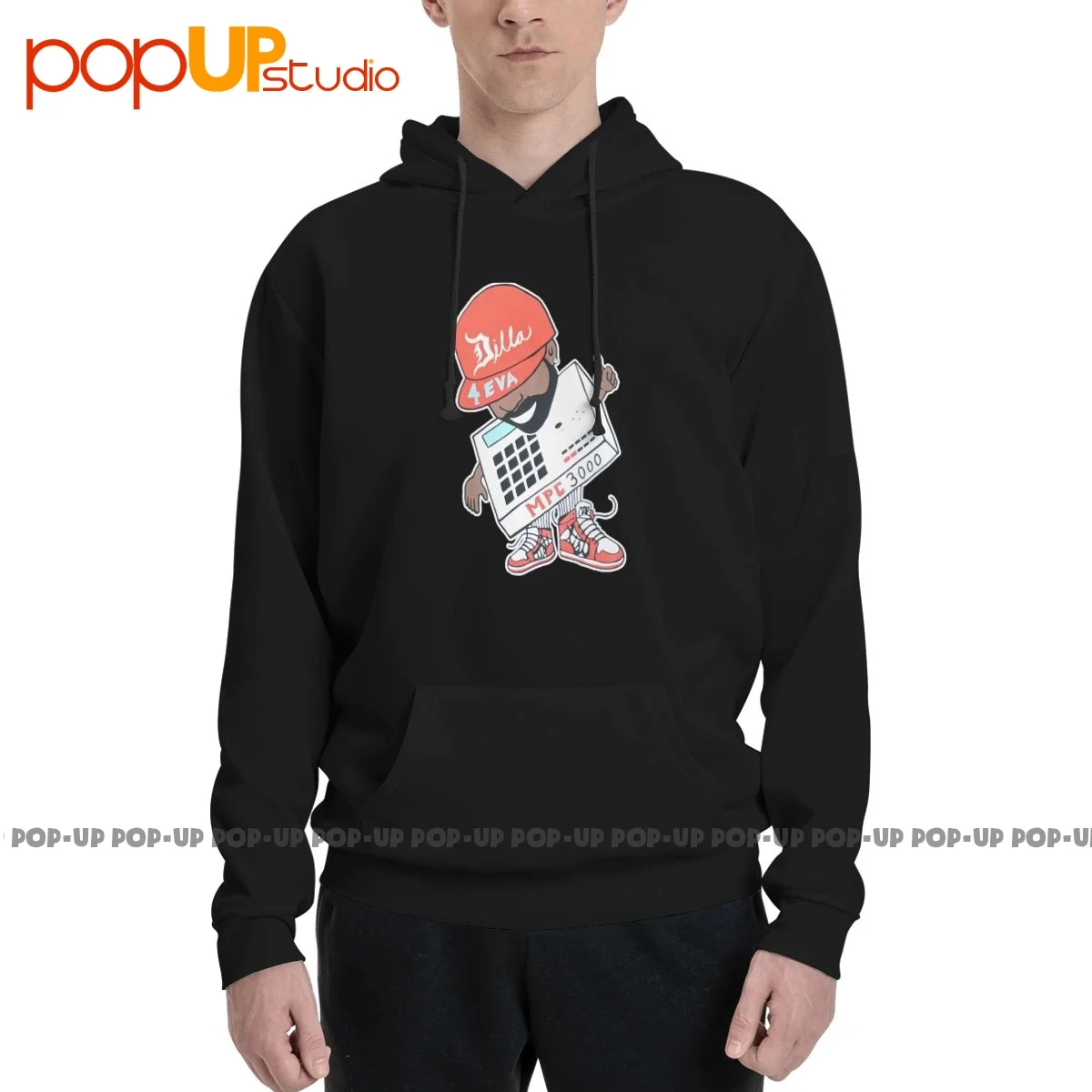 J Dilla Delicious Mpc 3000 Akai Felpe Con Cappuccio Felpe Con Cappuccio Soft Retro Fashion Migliore Qualità