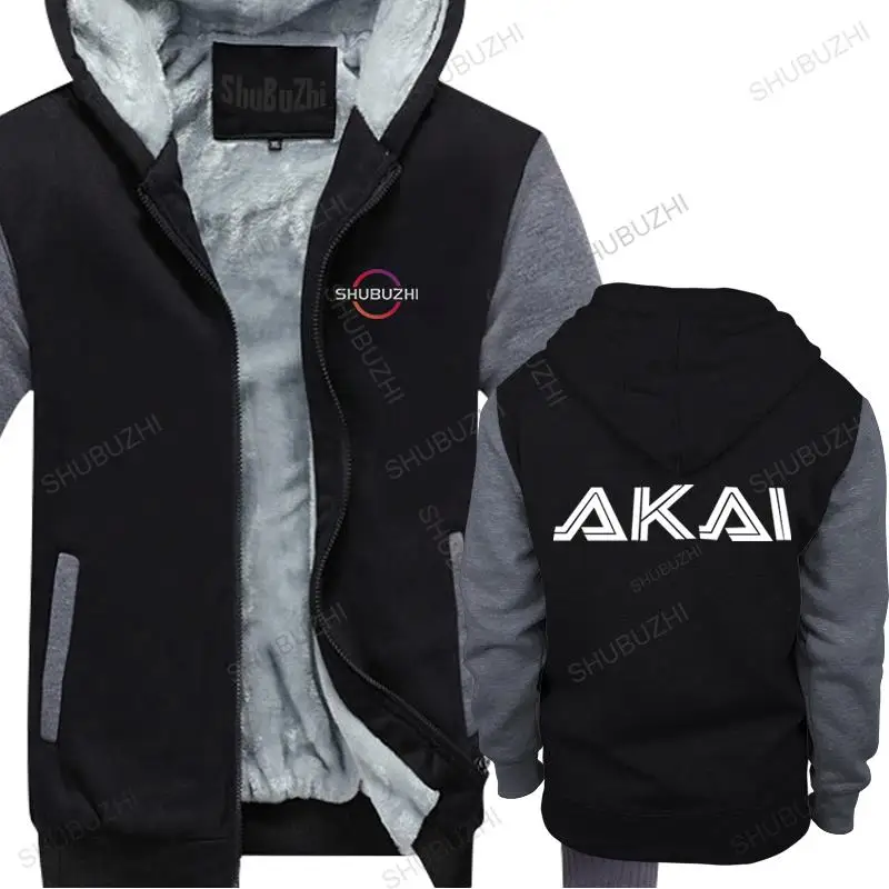 Felpa Con Cappuccio Invernale Da Uomo Calda Cerniera Con Cappuccio Retro Synth Campionatore Sintetizzatore Akai Design Mpc New Homme Felpa Con Cappucc
