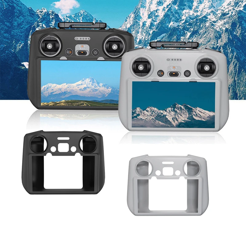 Per Telecomando Dji Rc2 Con Custodia Protettiva In Silicone Per Schermo Custodia Antipolvere Per Accessori Drone Dji Air 3