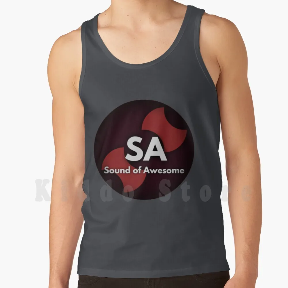 Sound Of Awesome Logo Canotte Gilet Senza Maniche Suono Di Fantastico Tumblr Blog Sound Awesome Tienne Mathieu