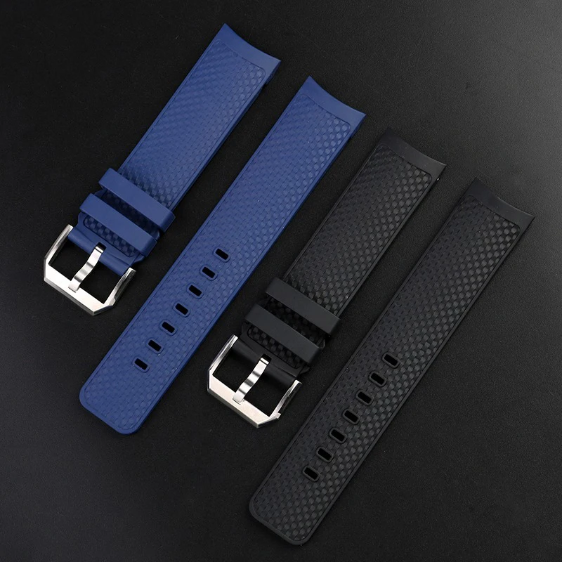 Cinturino In Silicone Di Gomma Di Alta Qualità Per Iwc Aquatimer Automatic Iw329001 Iw329005 Cinturino Impermeabile Cinturino A Sgancio Rapido