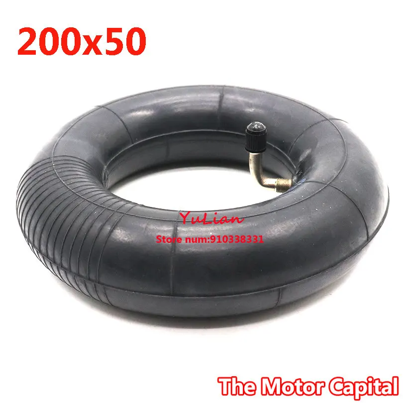 Accessori Per Pneumatici Moto 200X50 Camera D'Aria Per Pneumatici Per Razor E100 E150 E200 Espark Crazy Cart Scooter