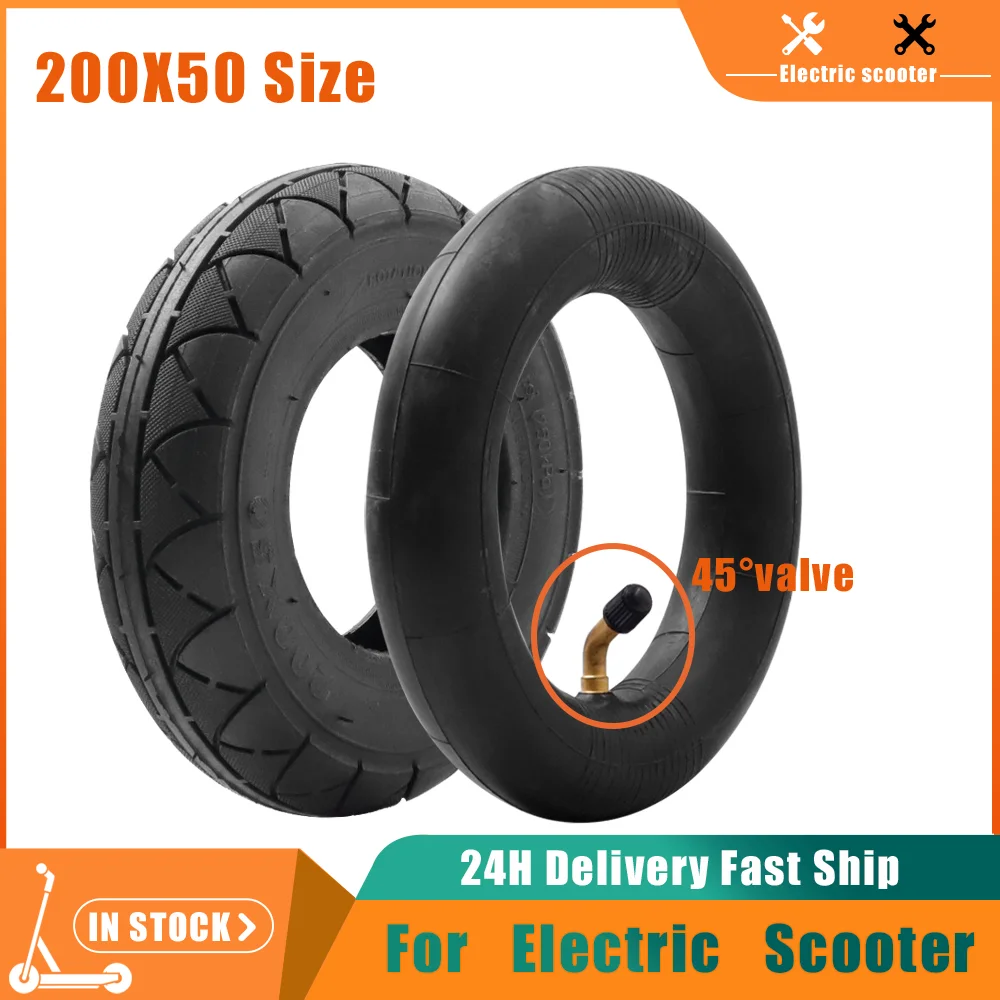 200X50 Pneumatico Scooter Esterno Pneumatico Camera D'Aria Compatibile Per Rasoio E100/E150/ E200/ Power Core E100/Duna Buggy/ Epunk/Carrello Pazzo