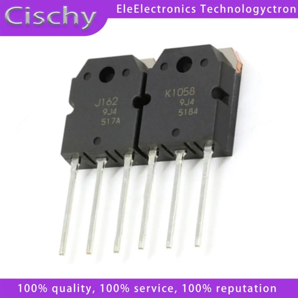 1Pcs 2Sk1058 2Sj162 K1058 J162 To-3P