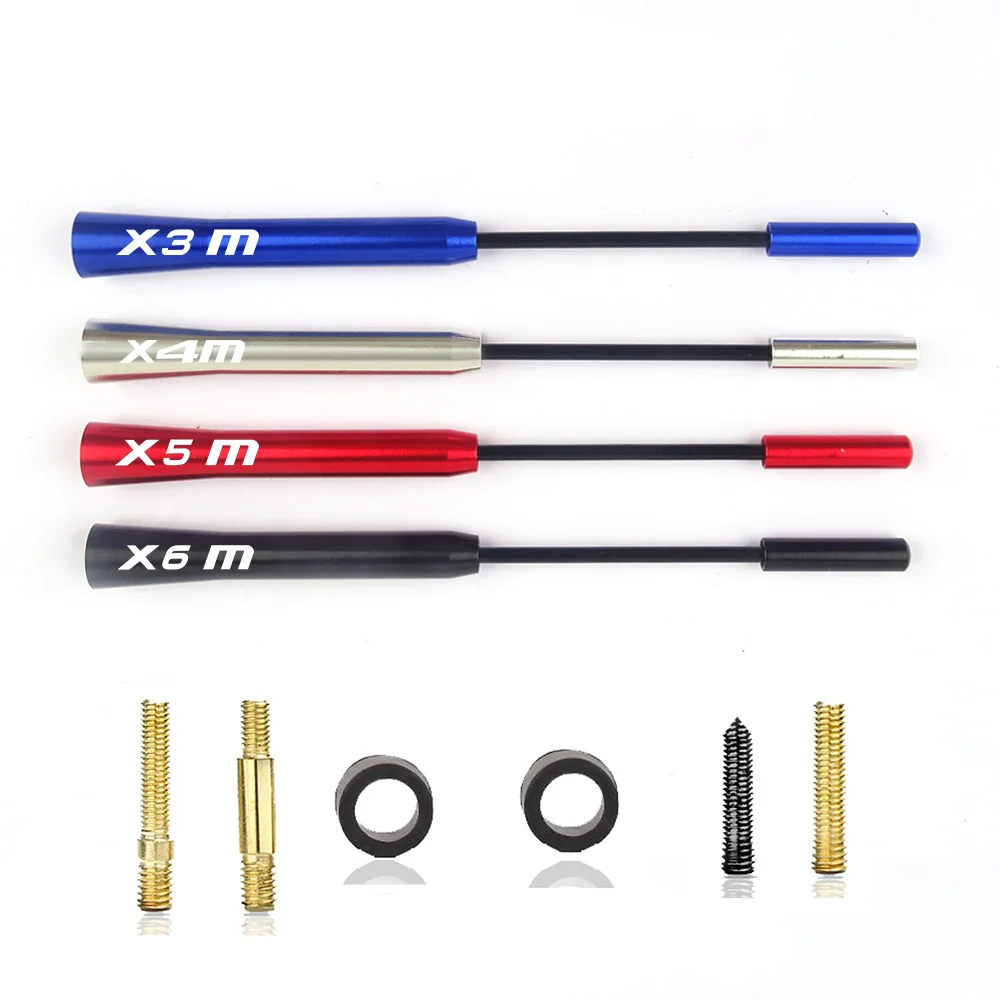 New 17 Cm Car Antenna Auto Carbon Fiber Radio Aerial Car Accessorie For Bmw E46 E92 E93 E90 F80 F82 F83 E60 E61 F90 E63 E64 G05